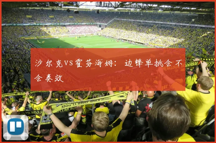 沙尔克vs霍芬海姆：边锋单挑会不会奏效
